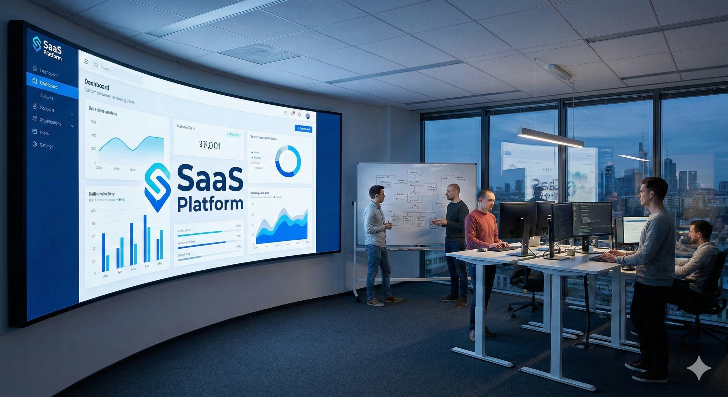 Custom SaaS Development, Software House, Scalable SaaS Solutions.